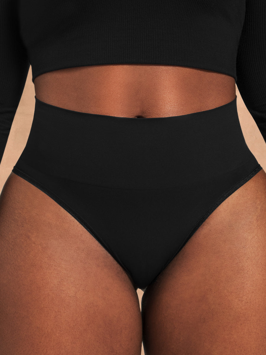 Smoothing Panty BLACK FRONT