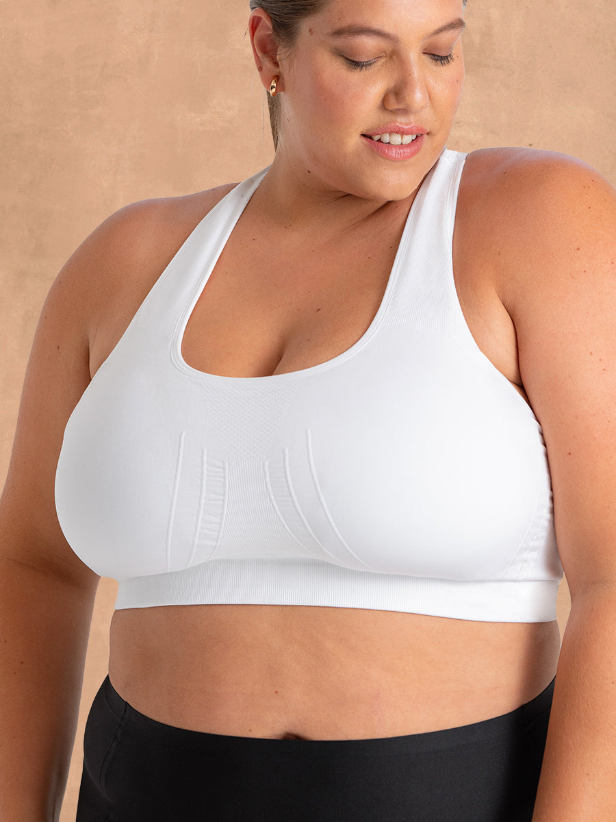 Racerback Sports Bra Removable pads