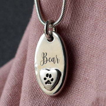 Memorial Necklace | Pet Ashes Gift | Sisters gift | ashes Jewellery – Mabel  and Co