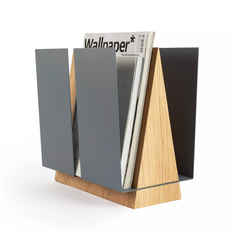 Standing Magazine Rack - Kaimok Design