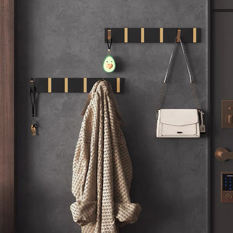 folding coat rack - retractable hanger - Kaimok Design