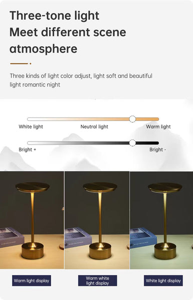 Rechargeable portable lamp - Kaimok Design