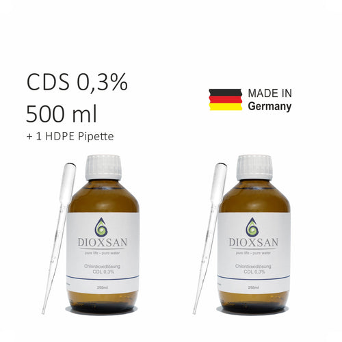 CDL / CDS Dioxyde de chlore solution prête à l'emploi 0,3% - 100 ml, -  Editions Narayana