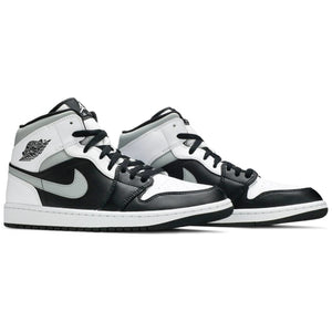 white shadow mid jordan