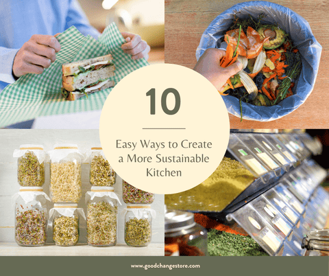 10 Easy Ways to a More Sustainable Kitchen