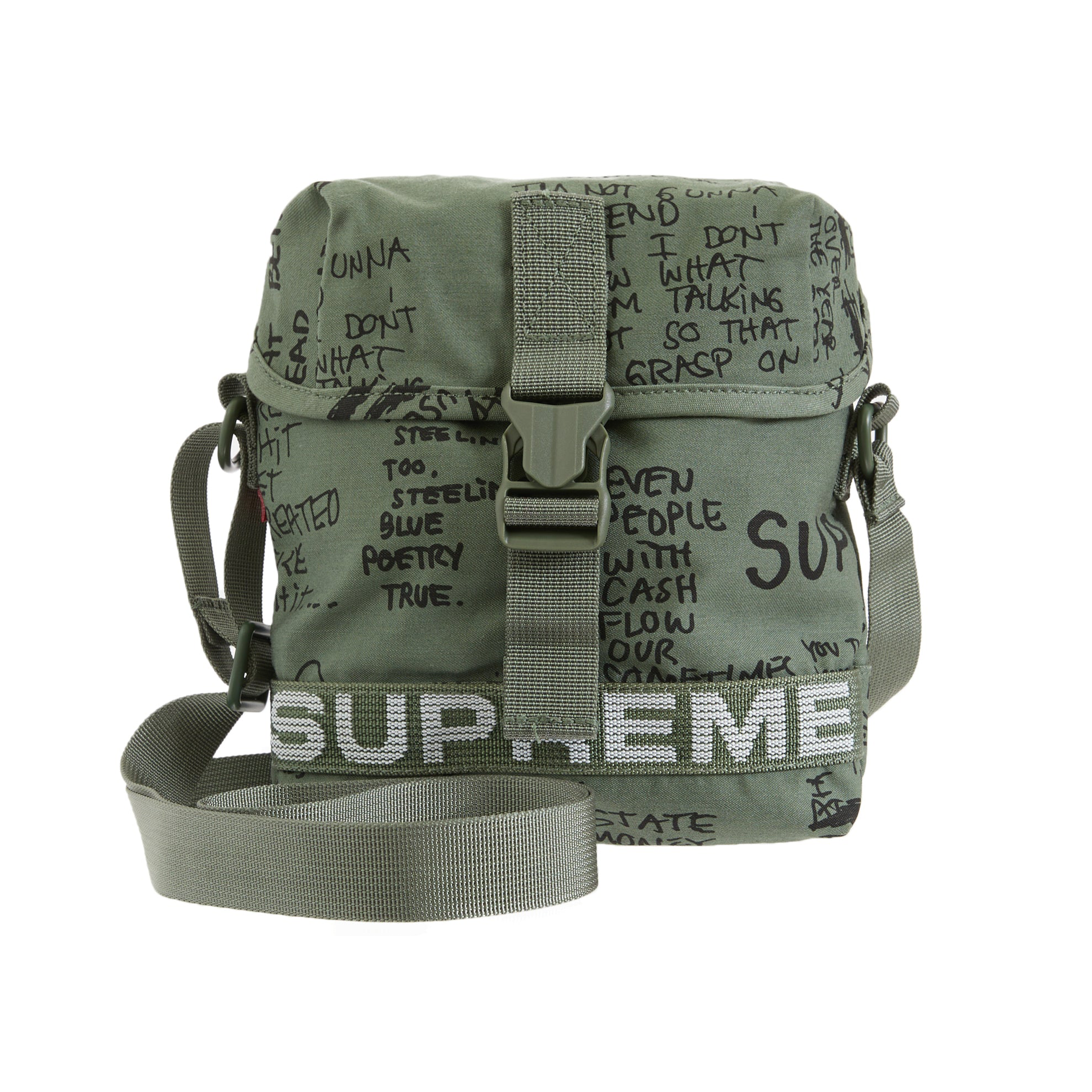 Supreme Field Side Bag - Olive Gonz