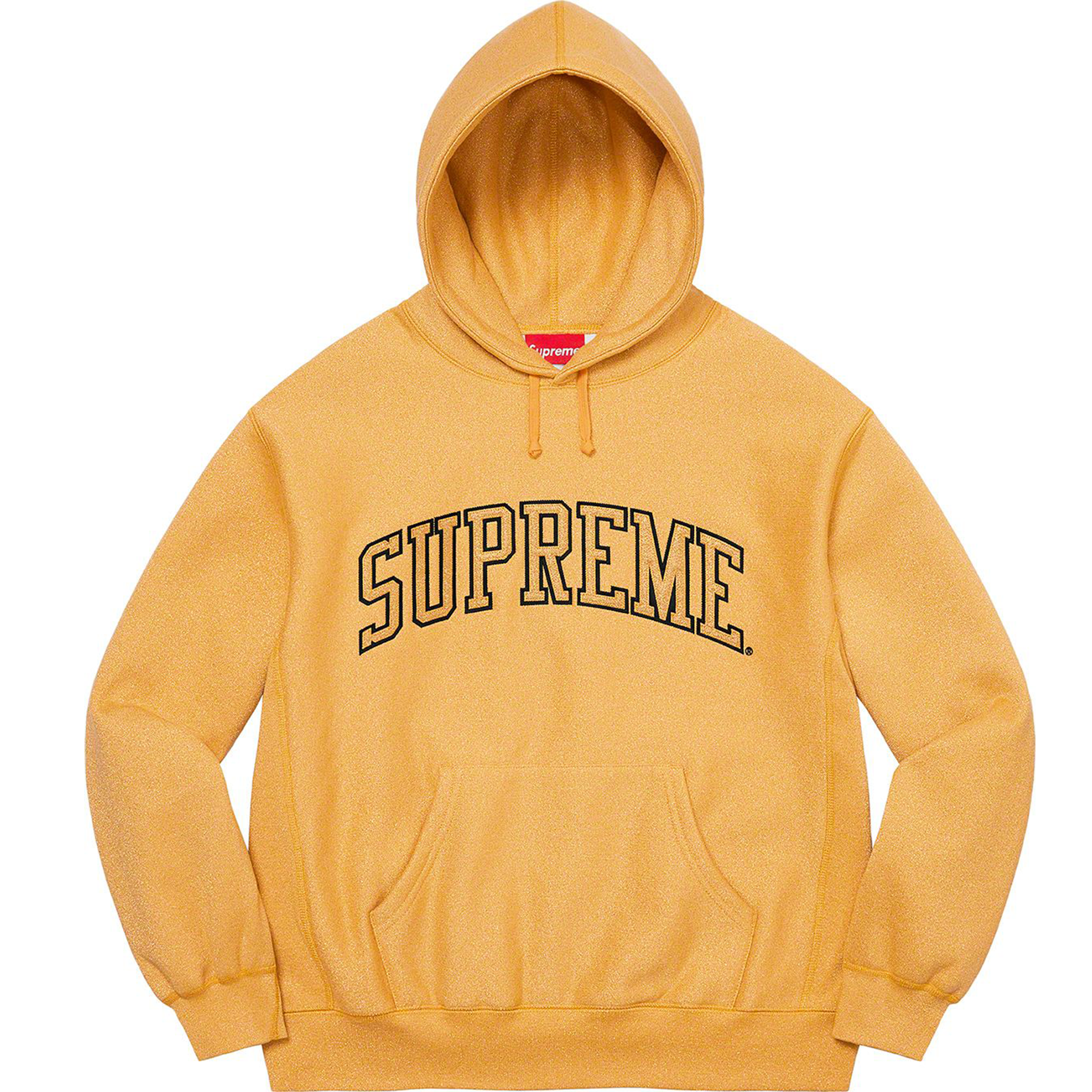 supreme Glitter Arc Hooded Sweatshirt-