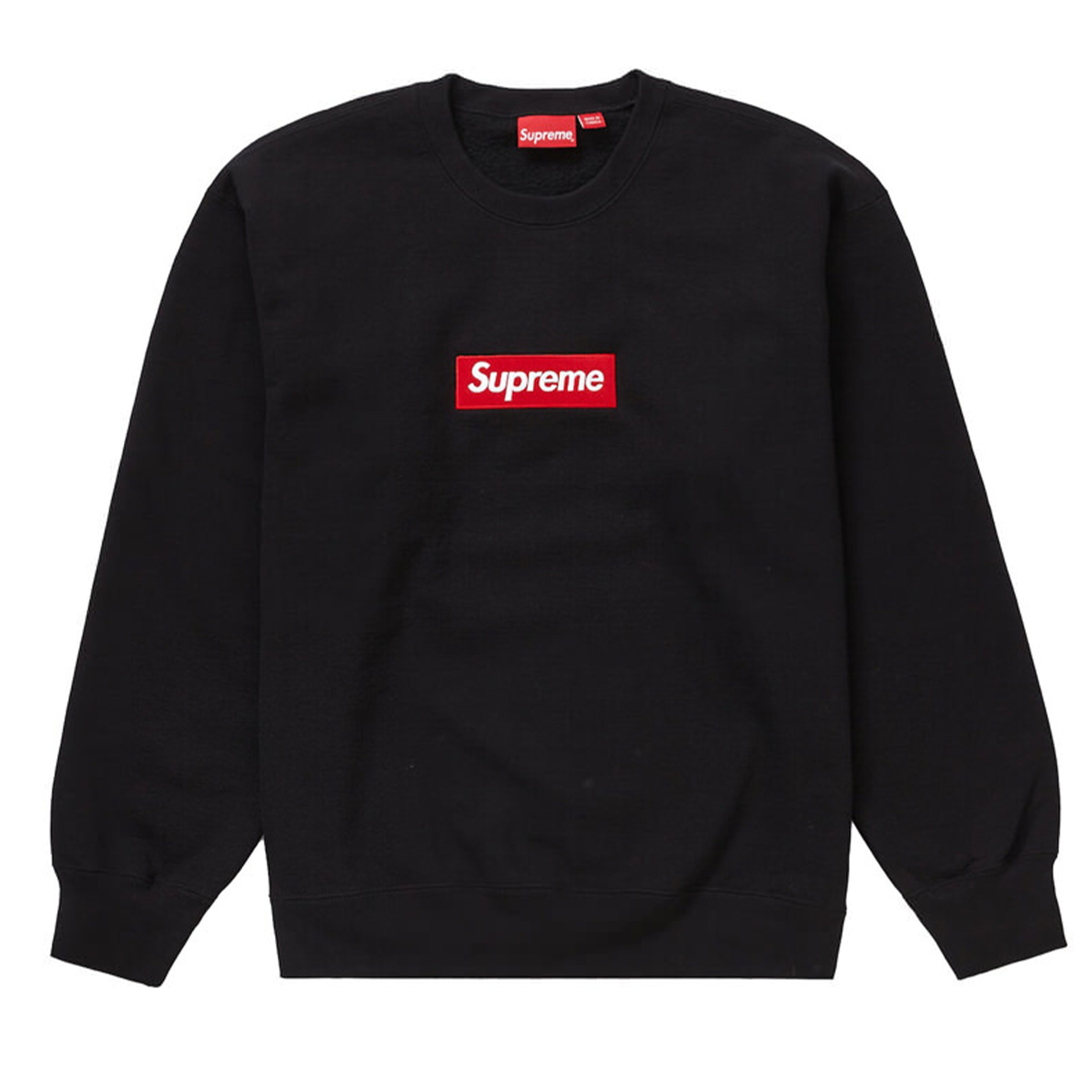 BlackSIZEsupreme Box Logo Crewneck