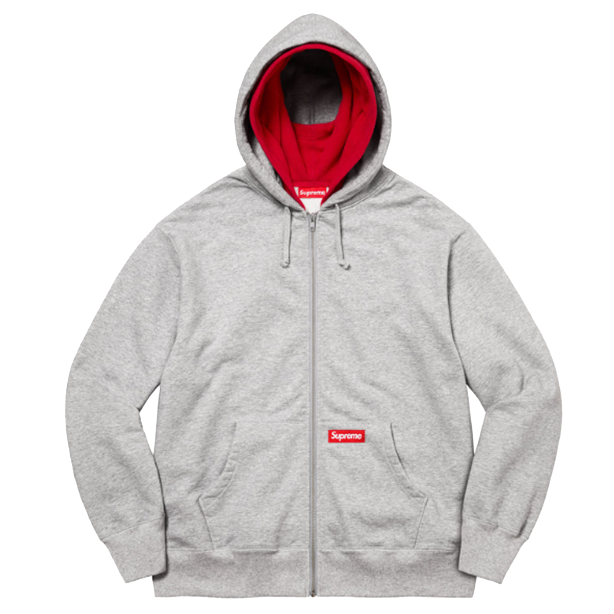 Supreme zip up hoodie