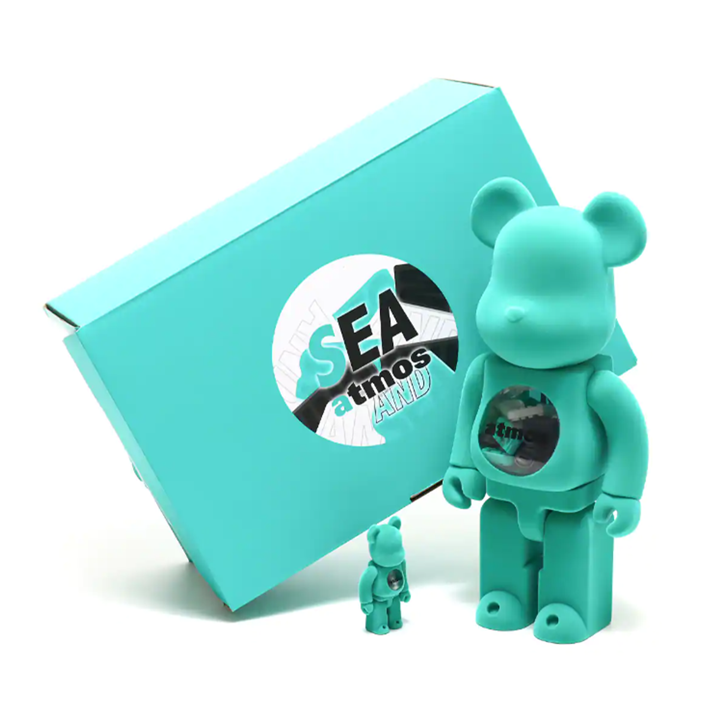 BE@RBRICK atmos AGED MAP 100％ & 400％