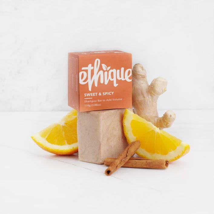 Ethique Solid Shampoo Bar Sweet & Spicy - Add Oomph – Mr Vitamins