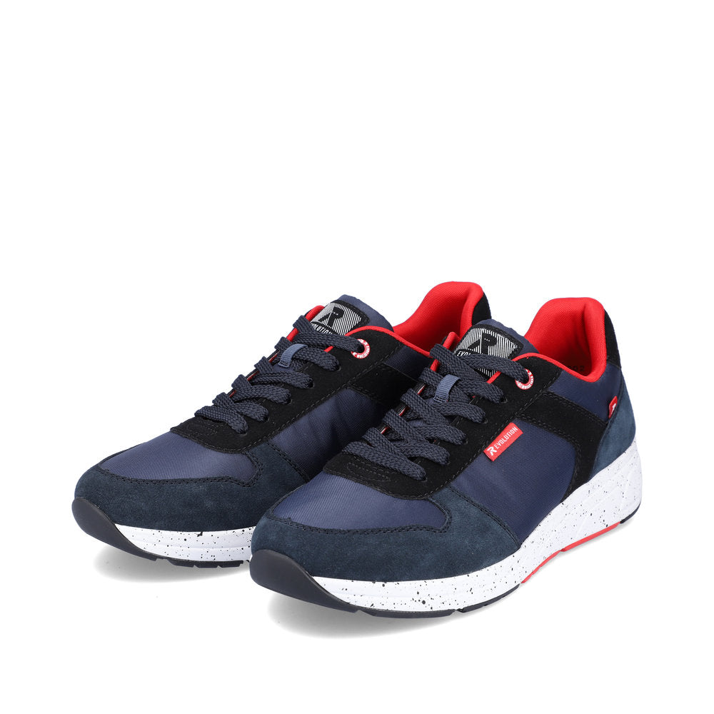 Rieker 07002-15 Evolution Navy Blue Sneakers – The Shoe Parlour