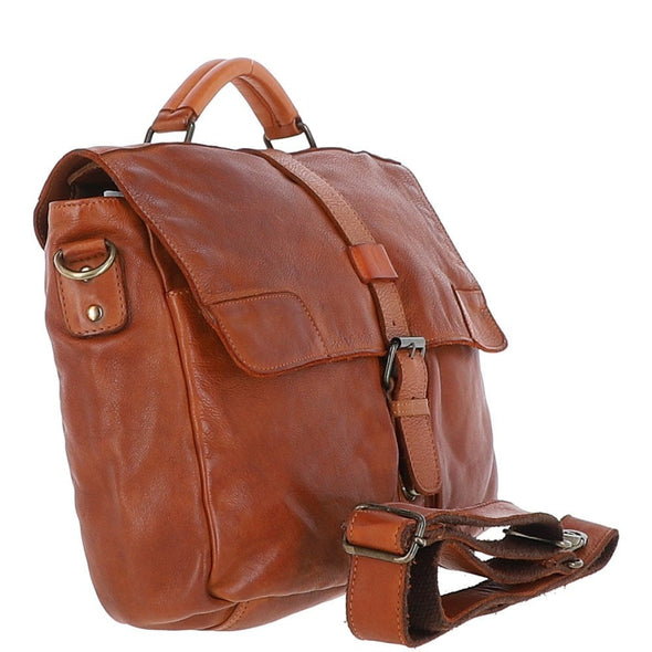 Ashwood Leather Doris Tan Leather Briefcase/Laptop Bag