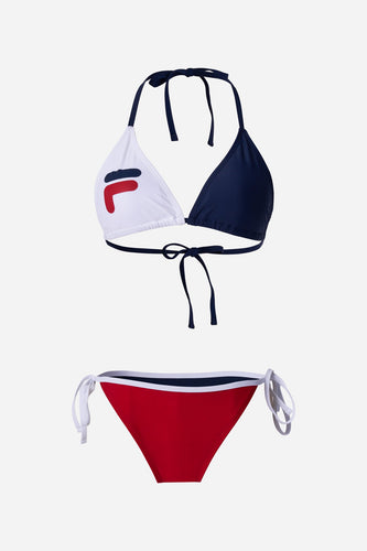 fila colour block bikini