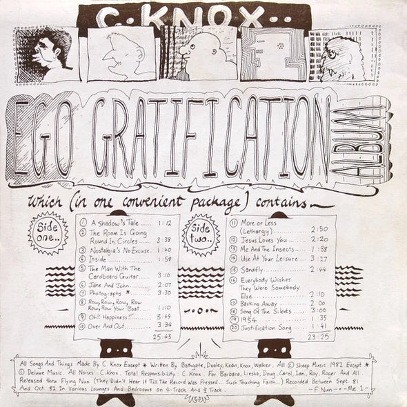 Chris Knox Ego Gratification Album