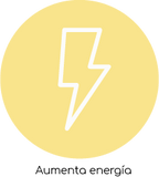 aumenta energía