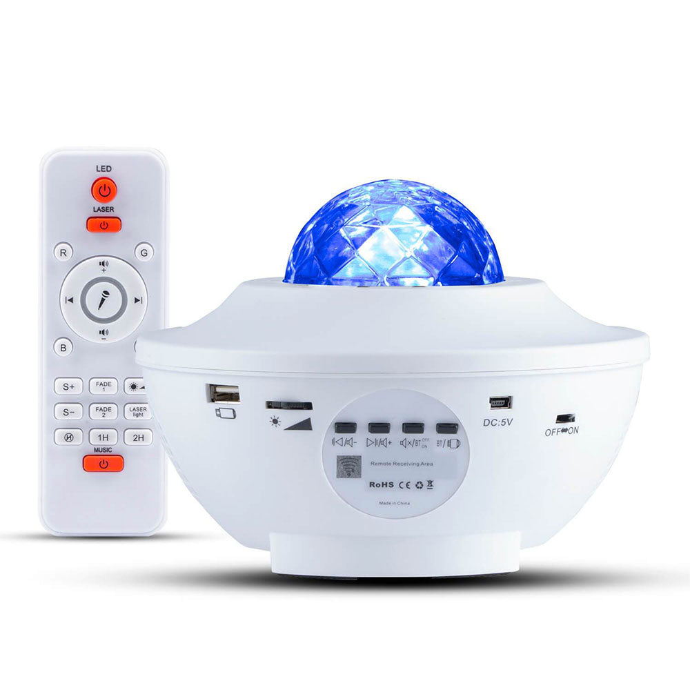 galaxy projector night sky bluetooth