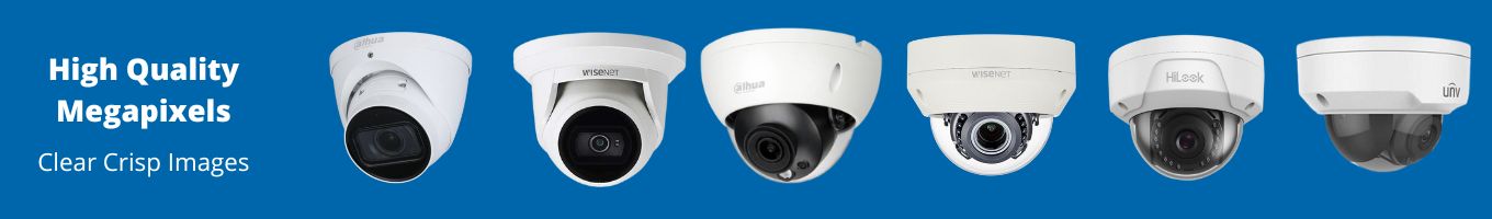 CCTV Surveillance Cameras Megapixel Quality