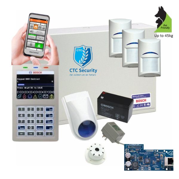 Bosch Solution 6000 Alarm System with Smartphone App