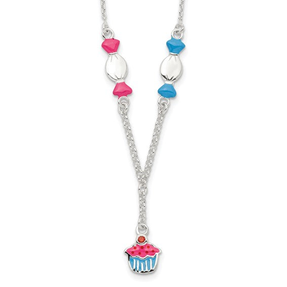 Glittering Cherries Kids / Children's / Girls Jewelry Set - Sterling S