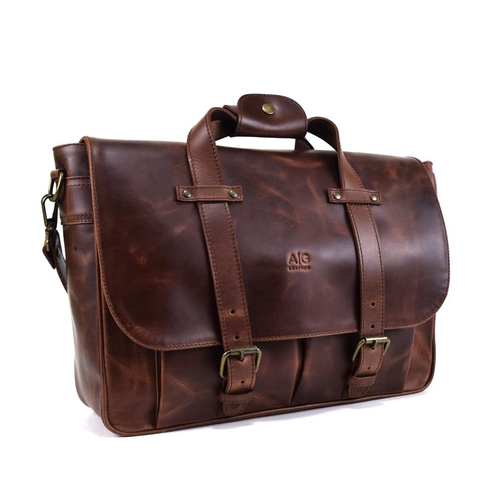 Kompanero leather bags, rustic, - Flourish Gift and Home