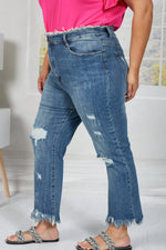 Undone Chic Straight Leg Jeans - ONLINE ONLY
