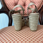 Torrid Wedge Sandals in Nude Size 10.5W