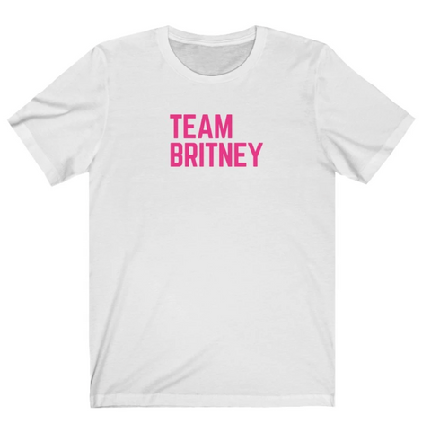 Team Britney free britney spears shirt