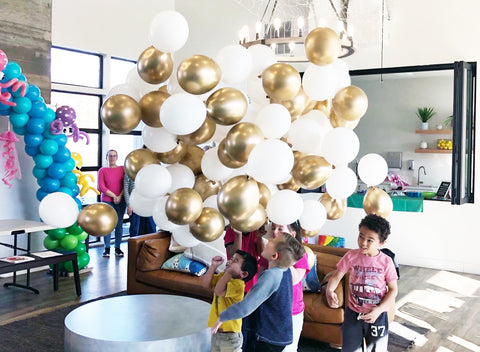 Balloon Drop for Kids - Excited Birthday Party