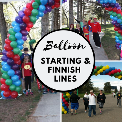 Balloon Starting and Finish Lines