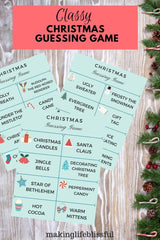 Christmas Advent Guessing Game