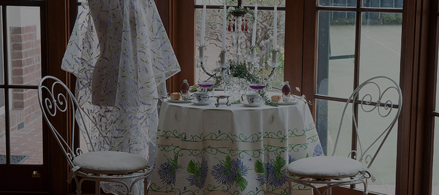 French Linen Beautiful French Tablecloths And European Linens   Slide 2 Image 