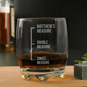 Personalised Measure Glass