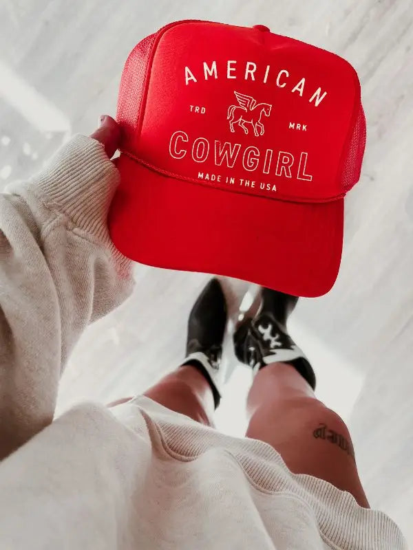 American Cowgirl Trucker Hat