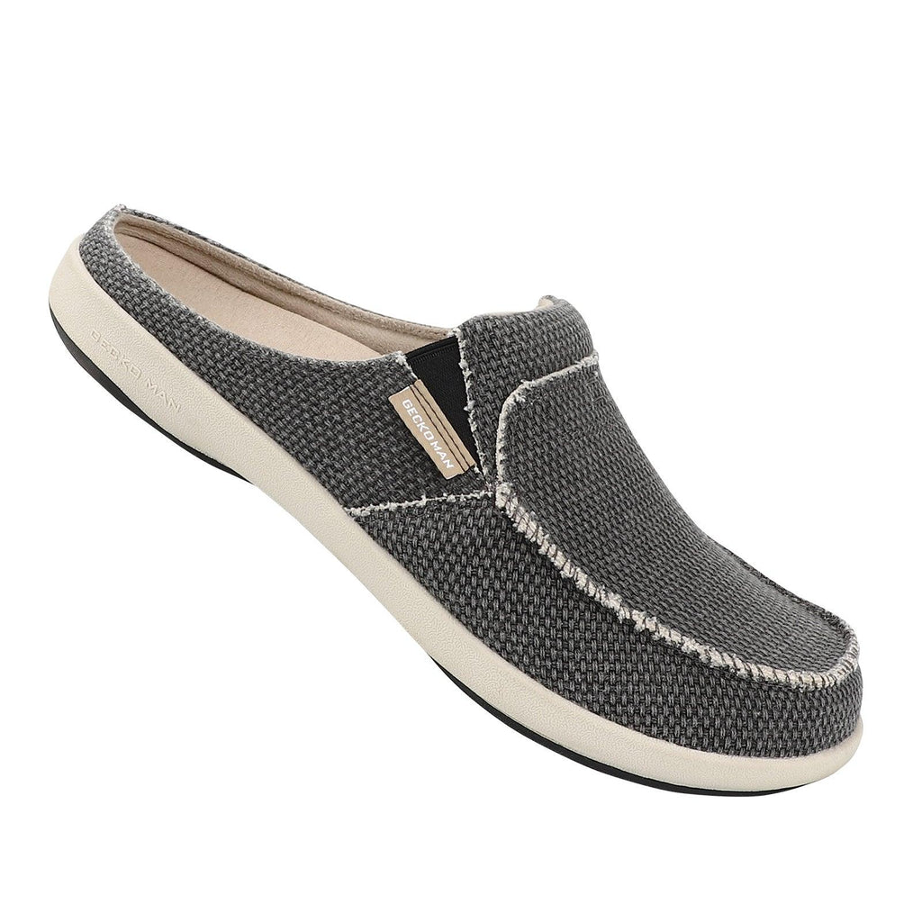Canvas Slippers with Arch Support Orthotics for Plantar –