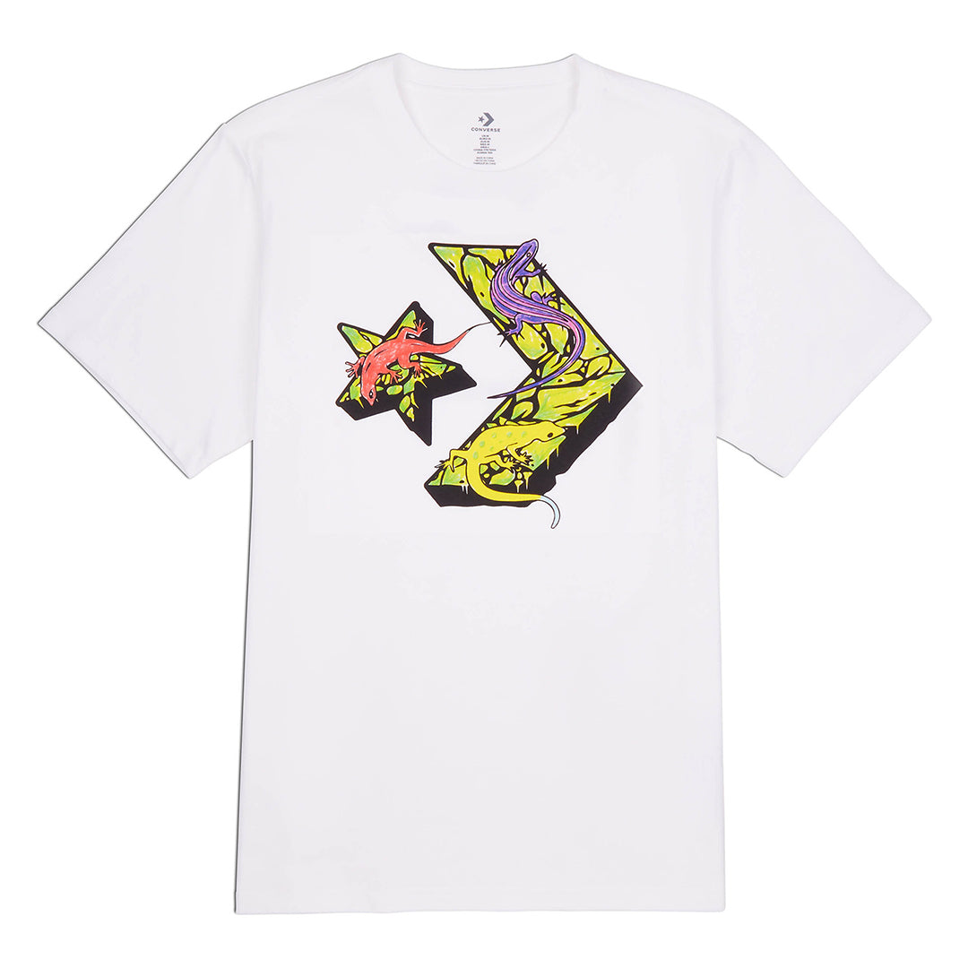 Tee Converse Exotic in Lizards Men\'s White