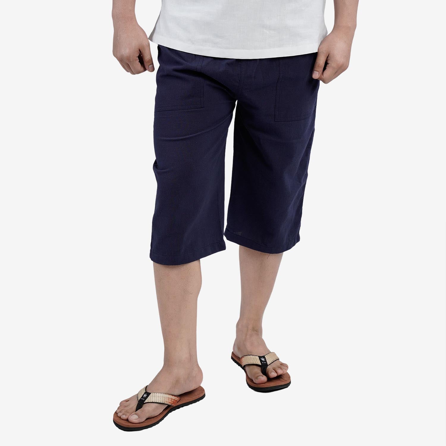 Cotton Mens Capri Pants, Feature : Anti-Wrinkle, Comfortable, Easily  Washable, Technics : Attractive Pattern at Best Price in North 24 Parganas