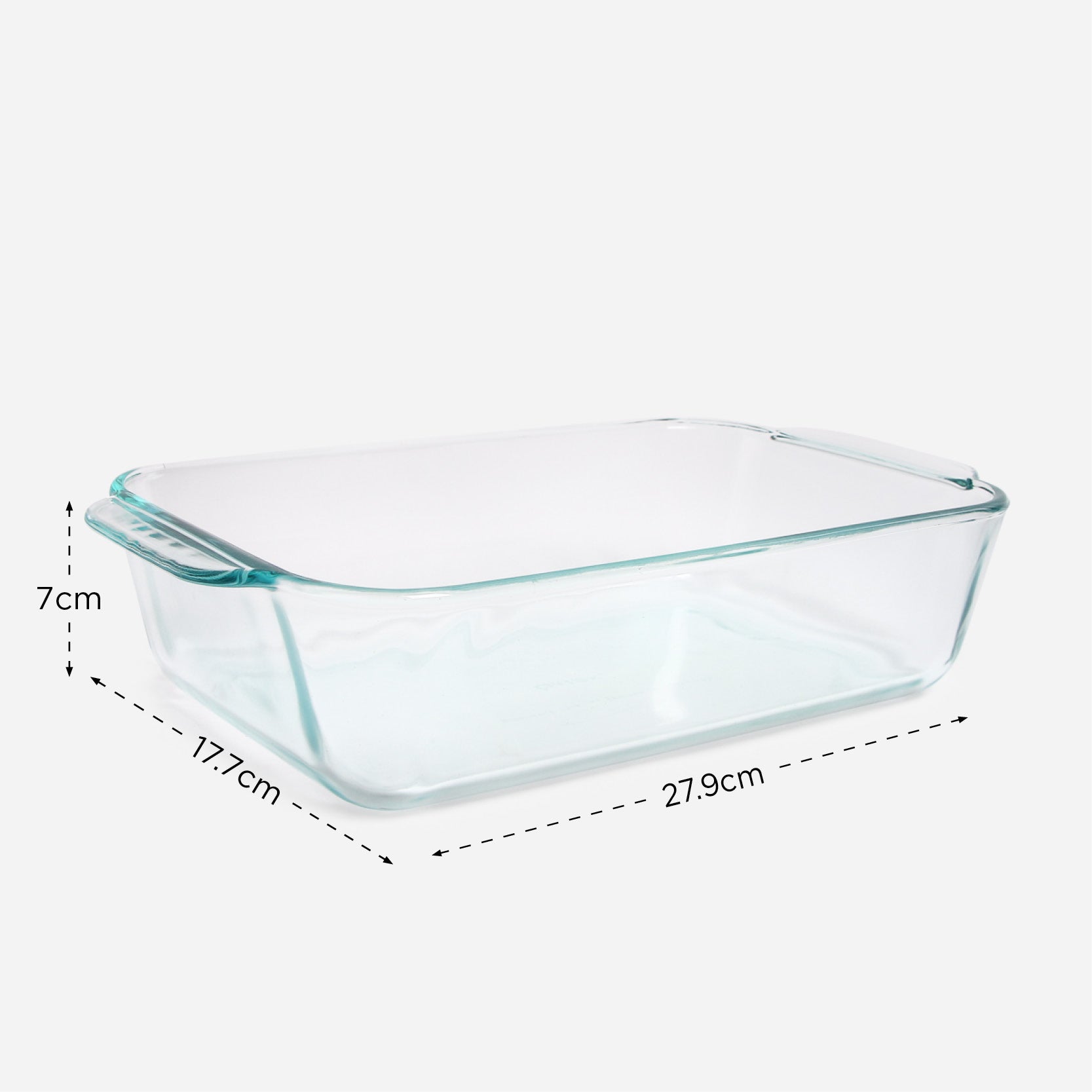 2 Pyrex baking dishes with handles and lids - 9x13 and 7x11