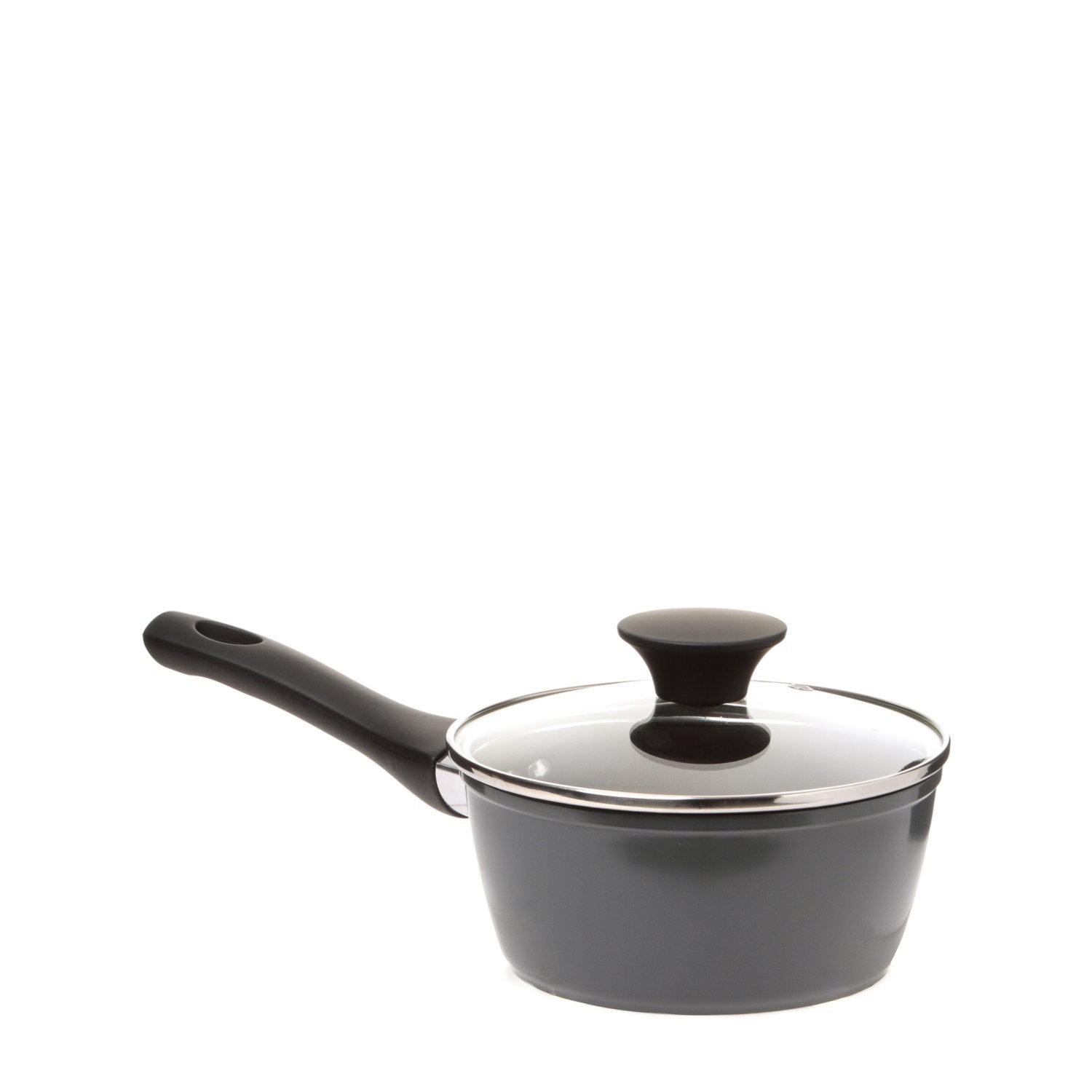 MasterClass Ceramic Non-Stick Induction Saucepan 16cm