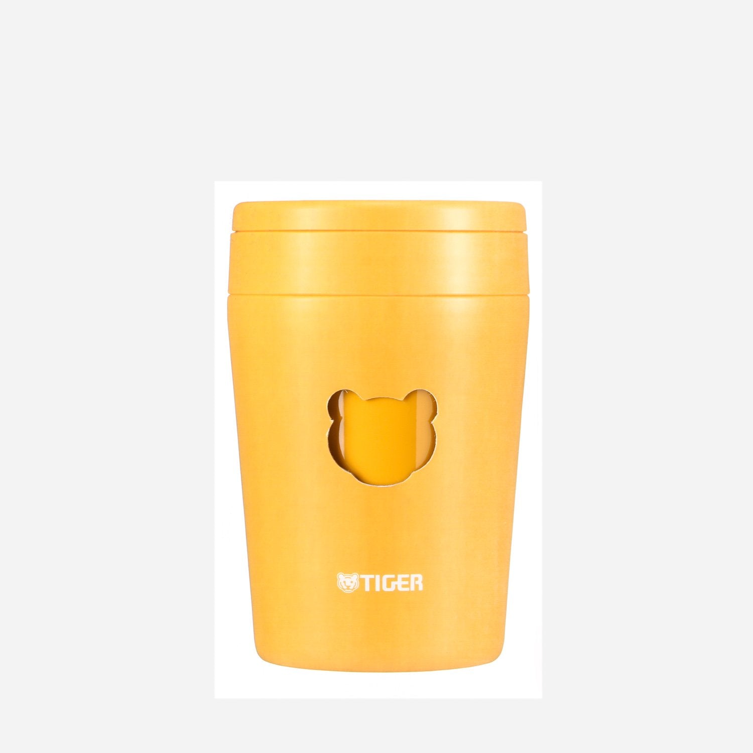Tiger Thermos Vacuum Insulation Soup Jar 380ml Saffron Yellow MCL-B038-YS