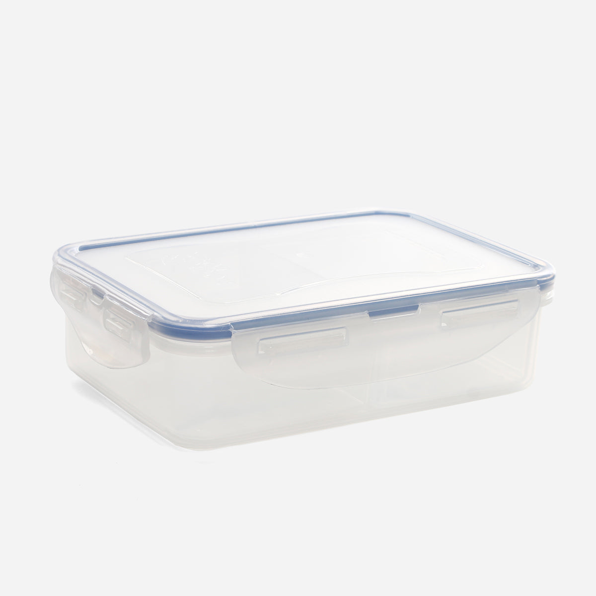 Lock&lock Rect. Short Food Container 550ml with Divider