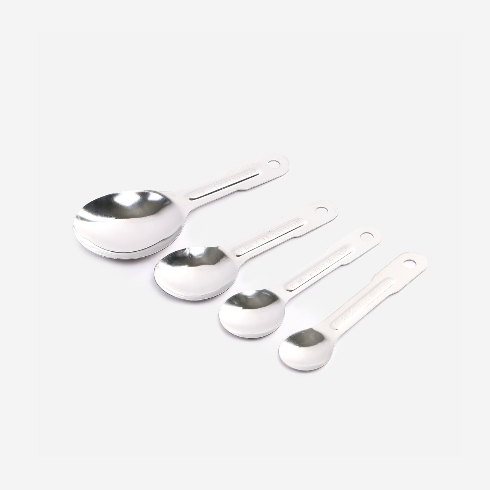 Chef's Stainless Steel Measuring Spoons - Set of 4 – Jean Patrique