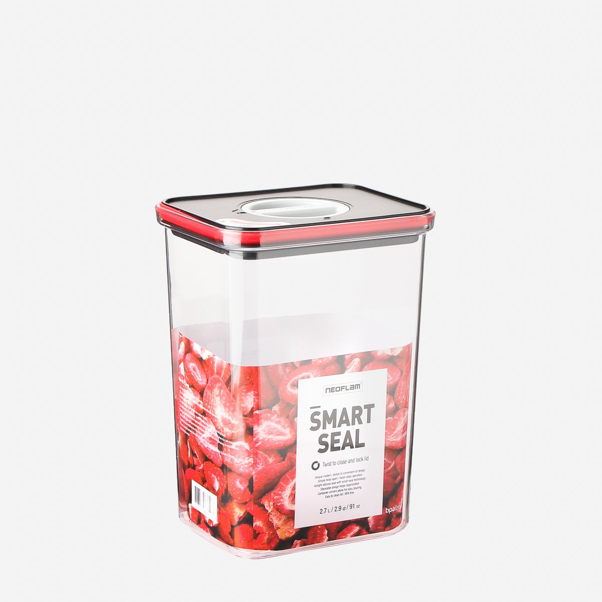 Neoflam Smart Seal Food Storage Container Rectangle 59 Ounce - Each