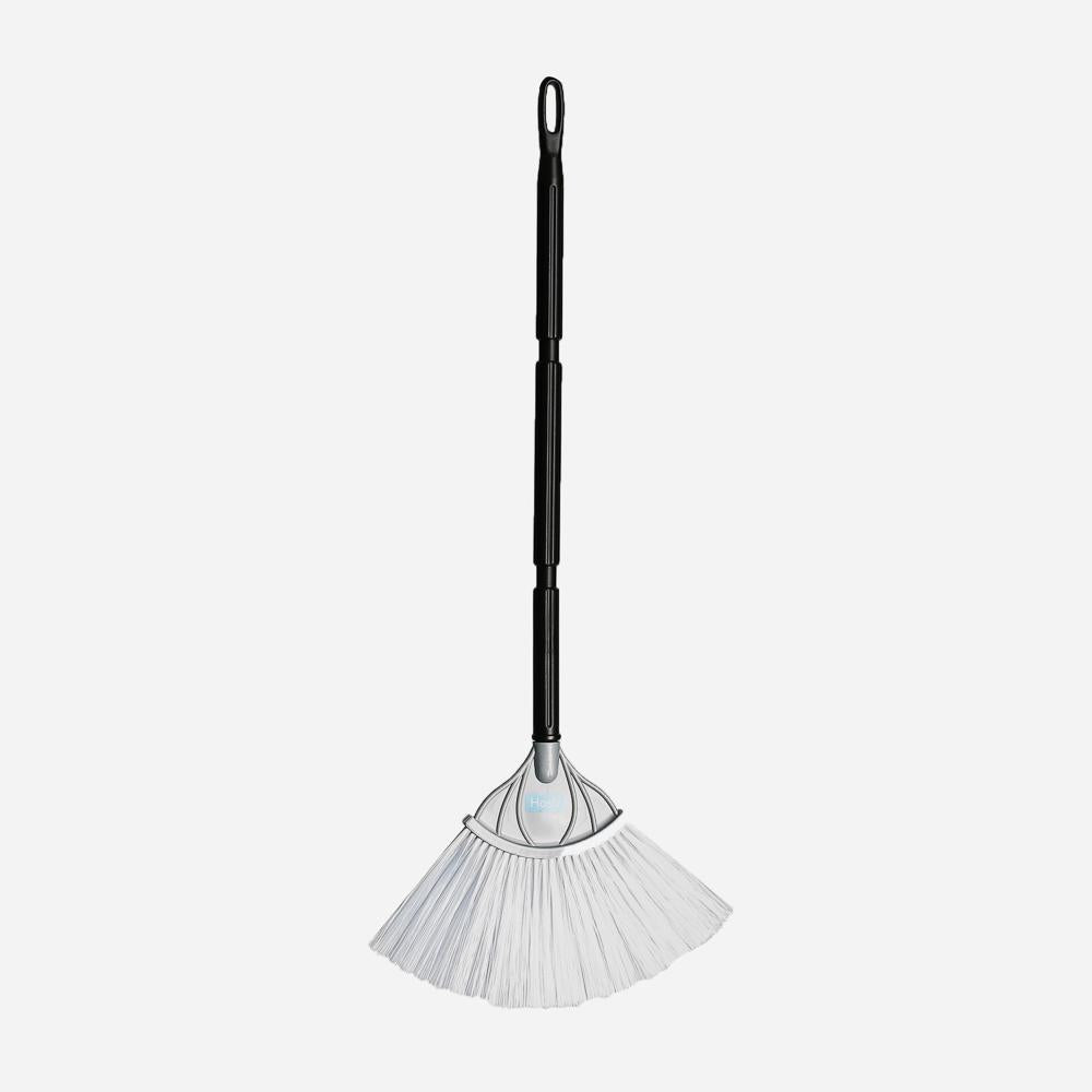 16 Poly Street Broom Head, White, Stiff Bristle ST7166