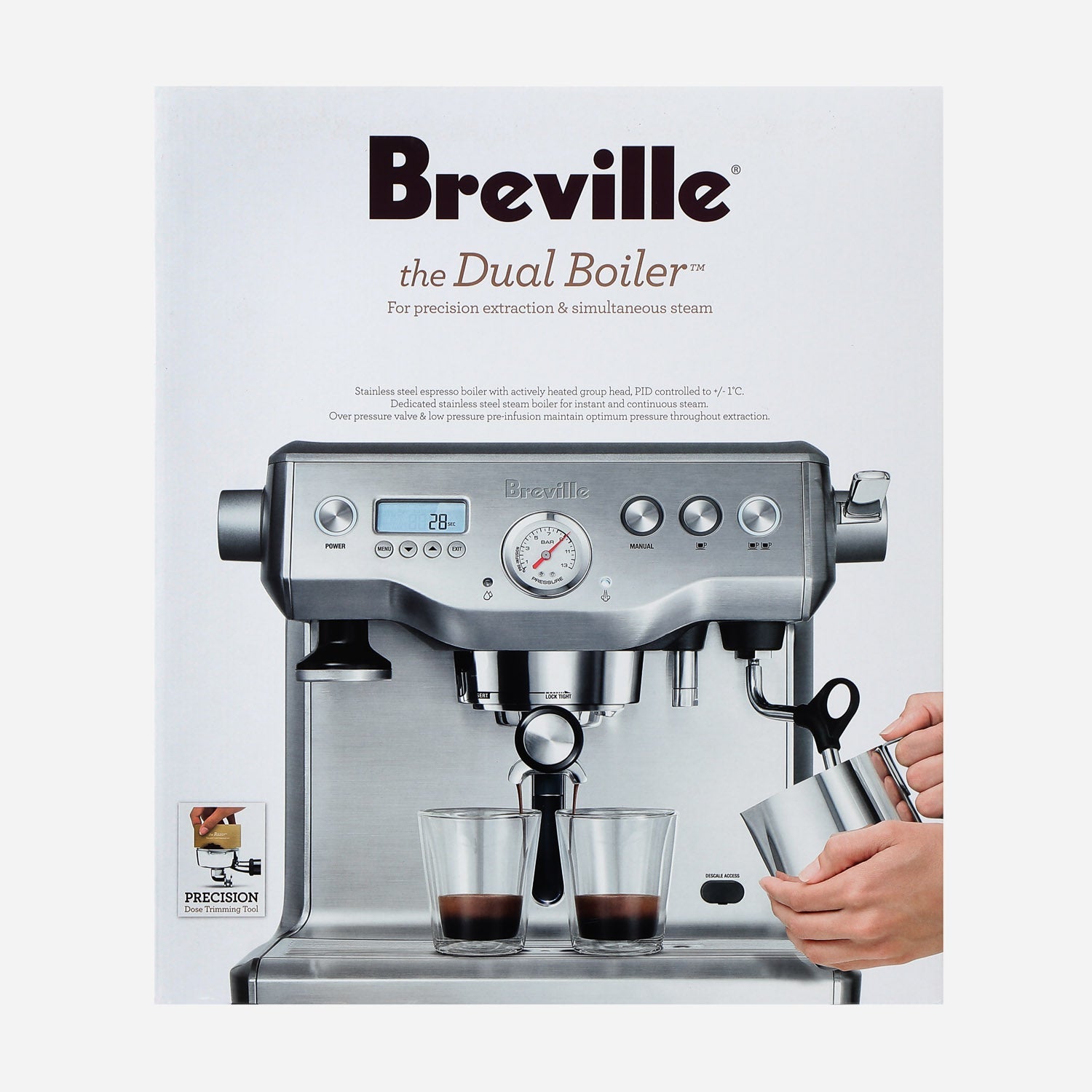 Breville the Dual Boiler Espresso Machine