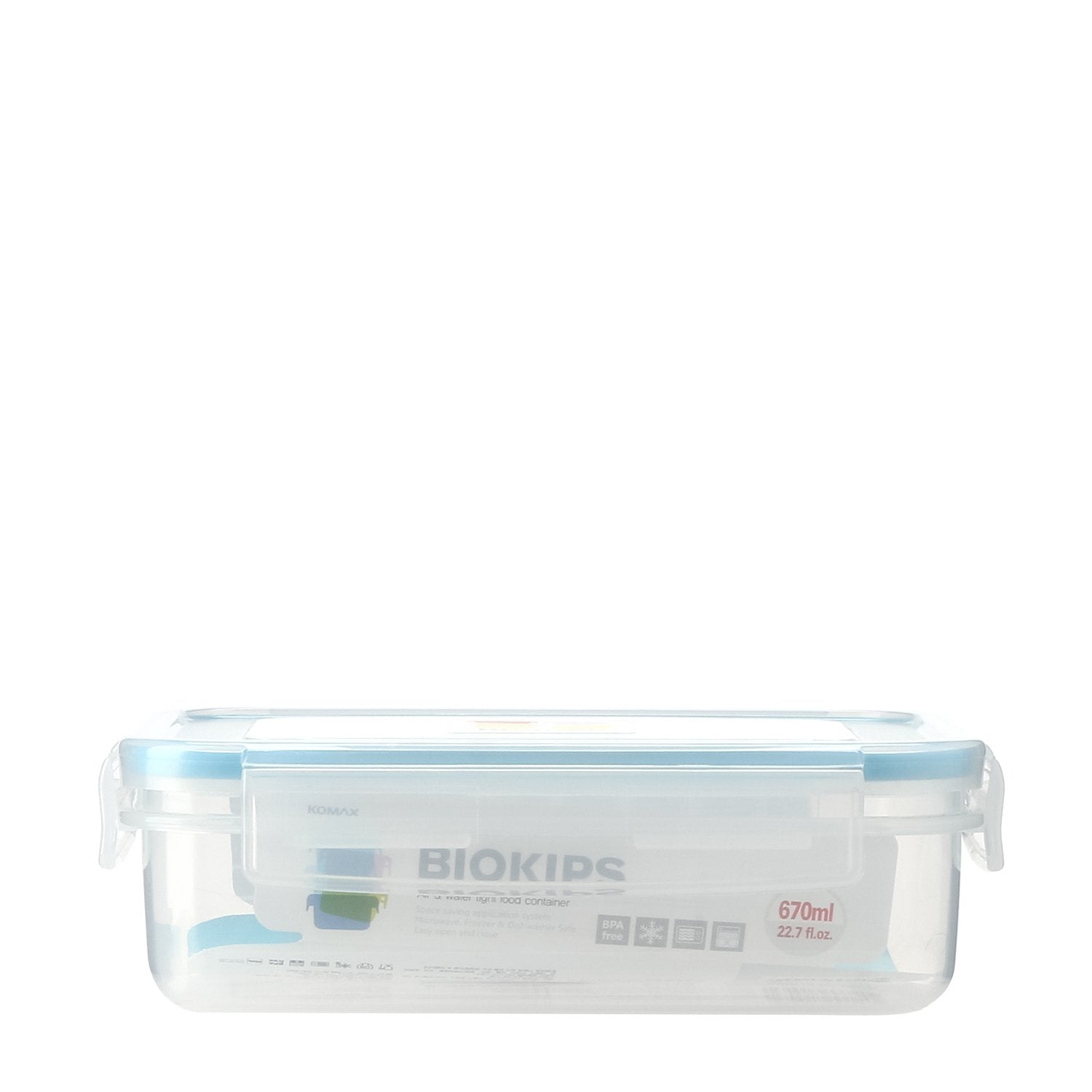 Komax Biokips Rectangular Air & Water Tight Food Storage Container