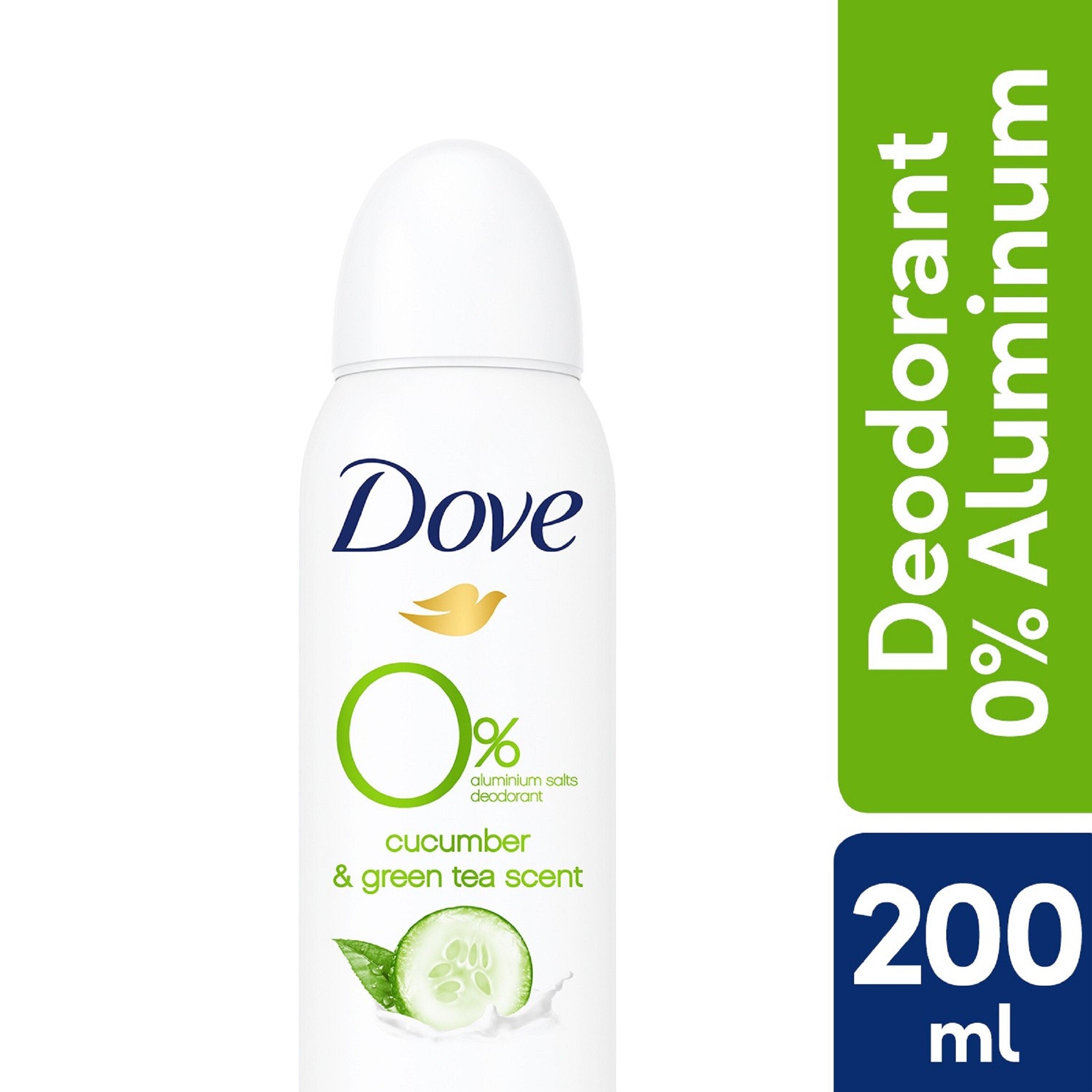 Dove Women Aluminum Free Deodorant Spray Green Tea 200Ml