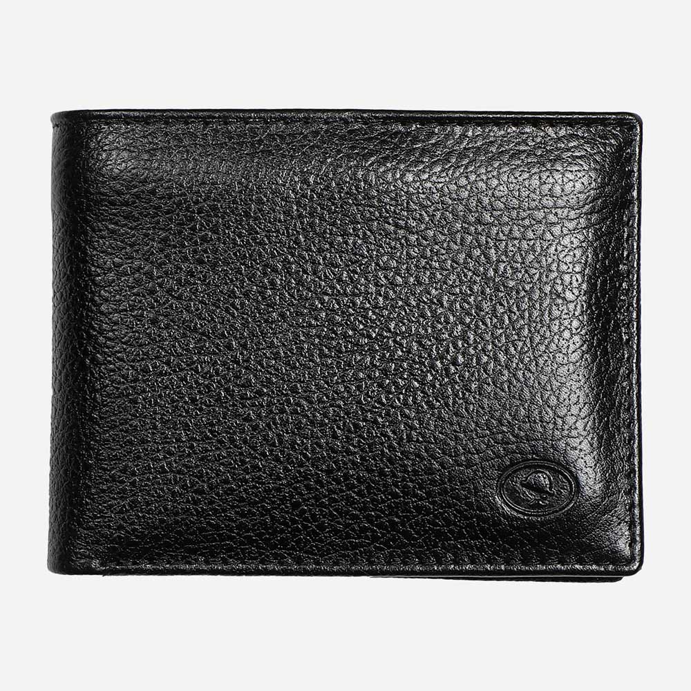 McJim Leather Wallet Shiny - Black