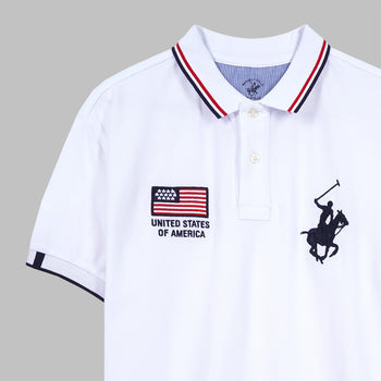 Beverly Hills Polo Club Men's Polo Shirt KCCF 22GTEX216