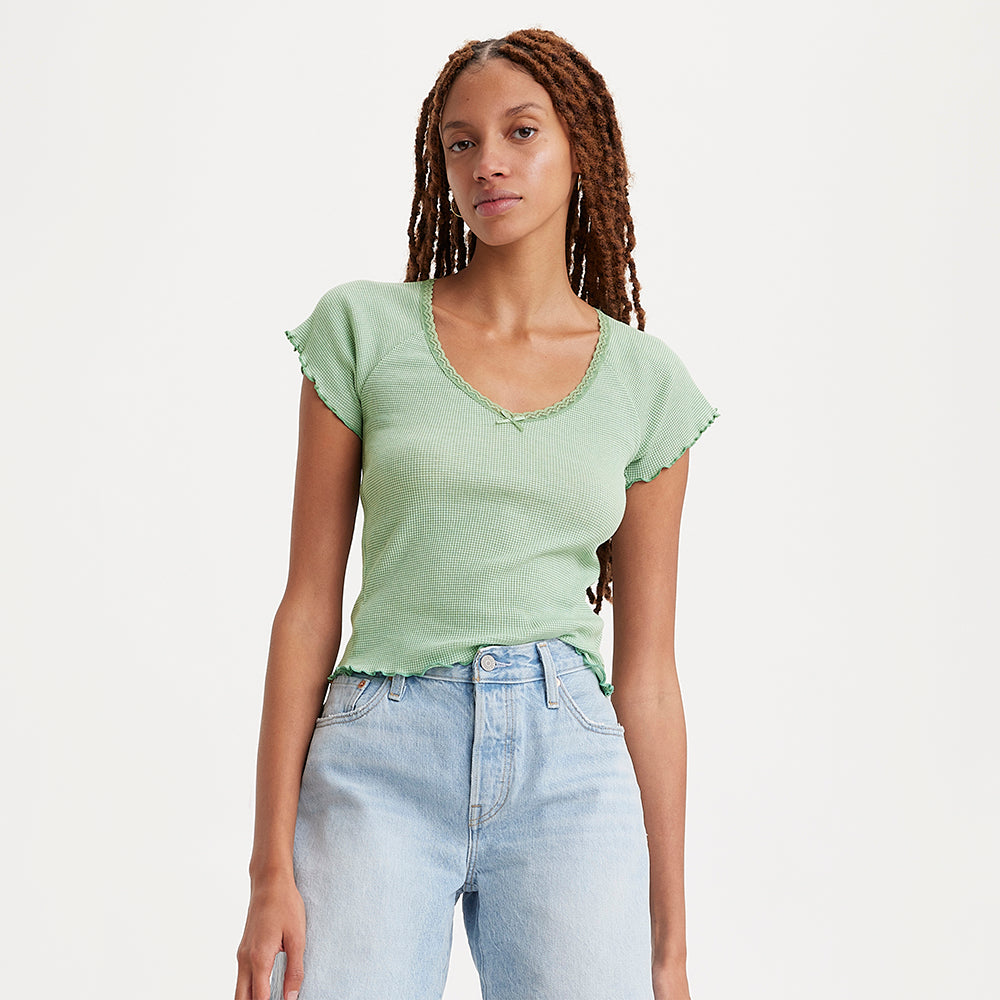 Levi's Women's Dry Goods Vneck Tee A5908-0000